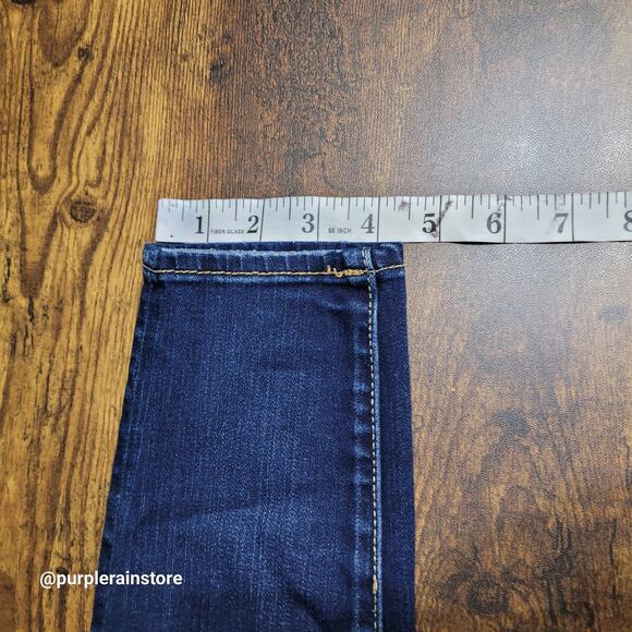 American Eagle Jeans 6 R Jegging Mid Rise Super Stretch Medium Dark Wash Denim - Picture 10 of 12